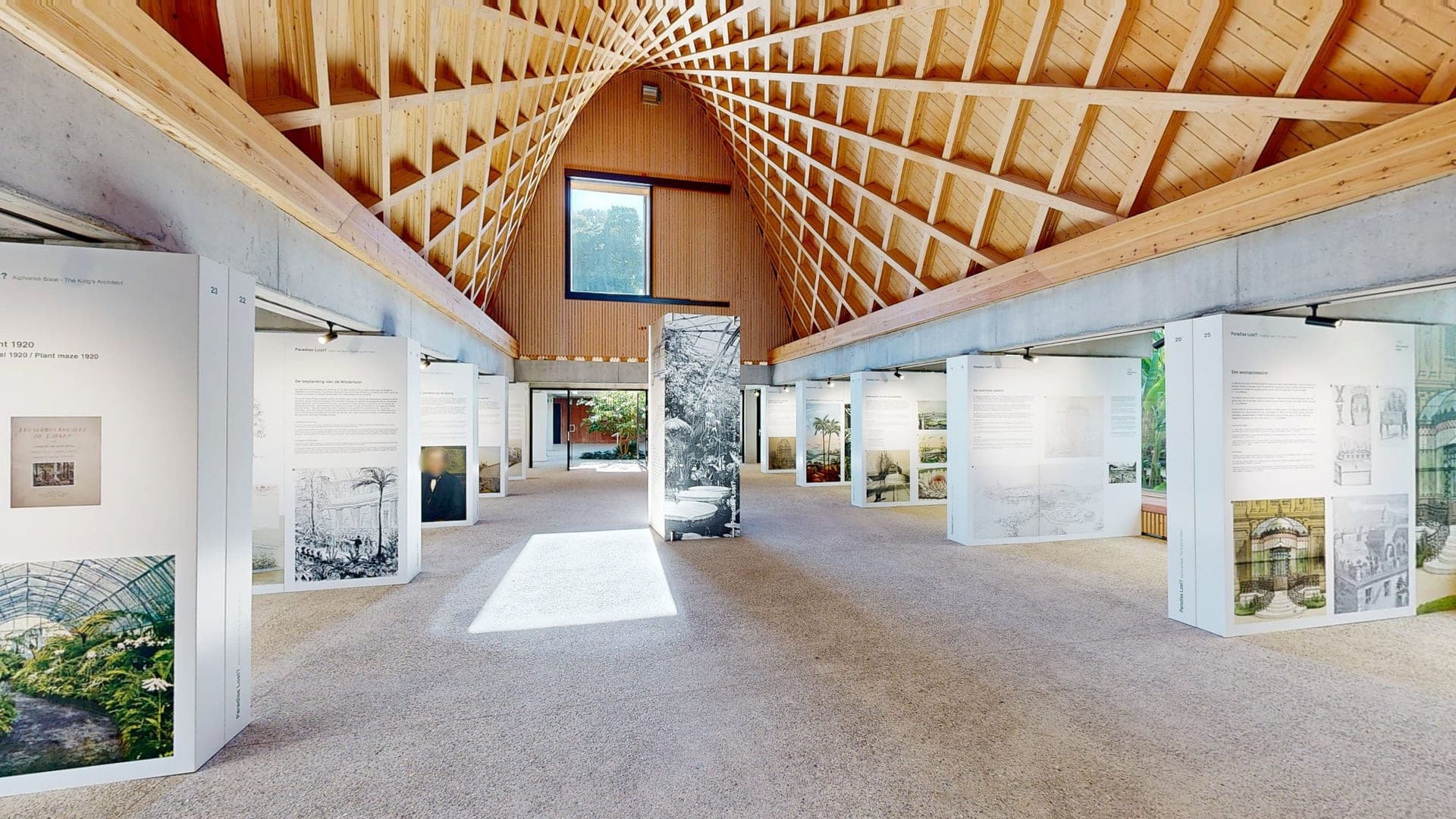 Het Franklinia paviljoen in de Groene Ark, Plantentuin Meise